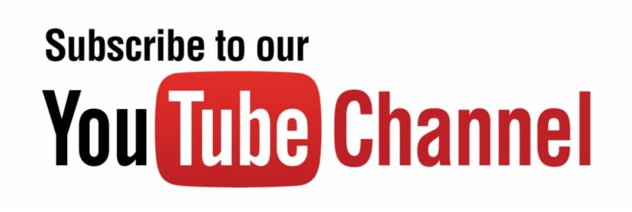 A red and white logo for youtube channel